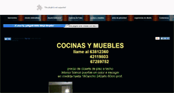 Desktop Screenshot of cocinasymuebles.com